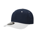 Decky 4001 Pro Twill Cotton Mid Profile Hats 6 Panel Curved Bill Baseball Caps