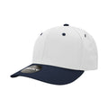 Decky 4001 Pro Twill Cotton Mid Profile Hats 6 Panel Curved Bill Baseball Caps