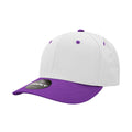 Decky 4001 Pro Twill Cotton Mid Profile Hats 6 Panel Curved Bill Baseball Caps