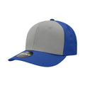 Decky 4001 Pro Twill Cotton Mid Profile Hats 6 Panel Curved Bill Baseball Caps