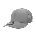 Decky 4006 Mid Profile Structured Trucker Hats 6 Panel Snapback Caps Cotton