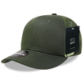 Decky 4006 Mid Profile Structured Trucker Hats 6 Panel Snapback Caps Cotton