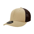 Decky 4006 Mid Profile Structured Trucker Hats 6 Panel Snapback Caps Cotton