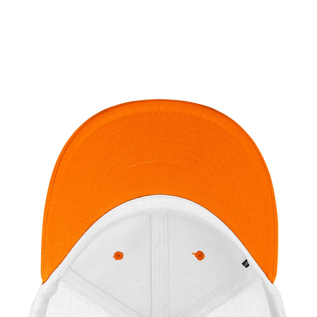 Decky 4006 Mid Profile Structured Trucker Hats 6 Panel Snapback Caps Cotton