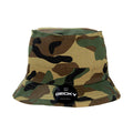 Decky 450 Structured Bucket Hats Cotton Fisherman Buckets Caps Blank