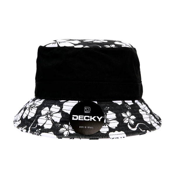 Decky 457 Floral Polo Bucket Hats Fisherman's Buckets Caps