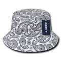Decky 459 Paisley Bandana Design Bucket Hats Fitted Buckets Caps Cotton Wholesale