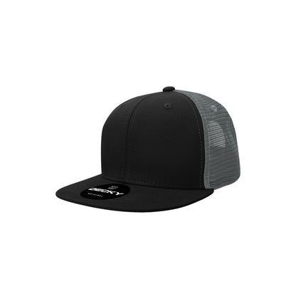 Decky 5010 Youth Kids Trucker Snapback Hats High Profile 6 Panel Flat Bill Caps Wholesale