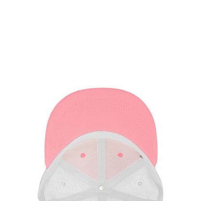 Decky 5010 Youth Kids Trucker Snapback Hats High Profile 6 Panel Flat Bill Caps Wholesale