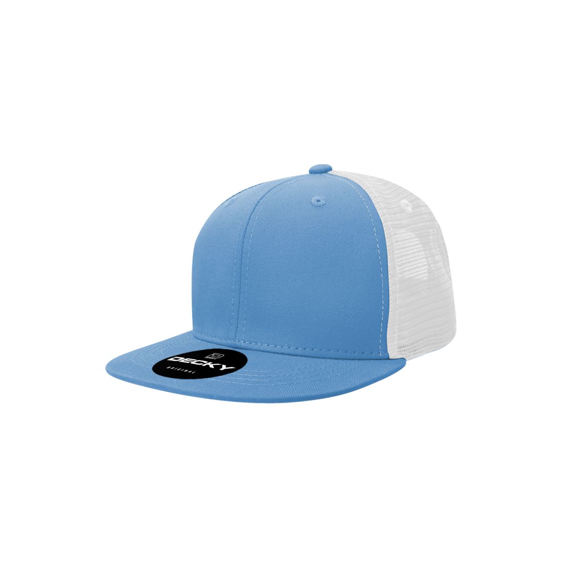 Decky 5010 Youth Kids Trucker Snapback Hats High Profile 6 Panel Flat Bill Caps Wholesale