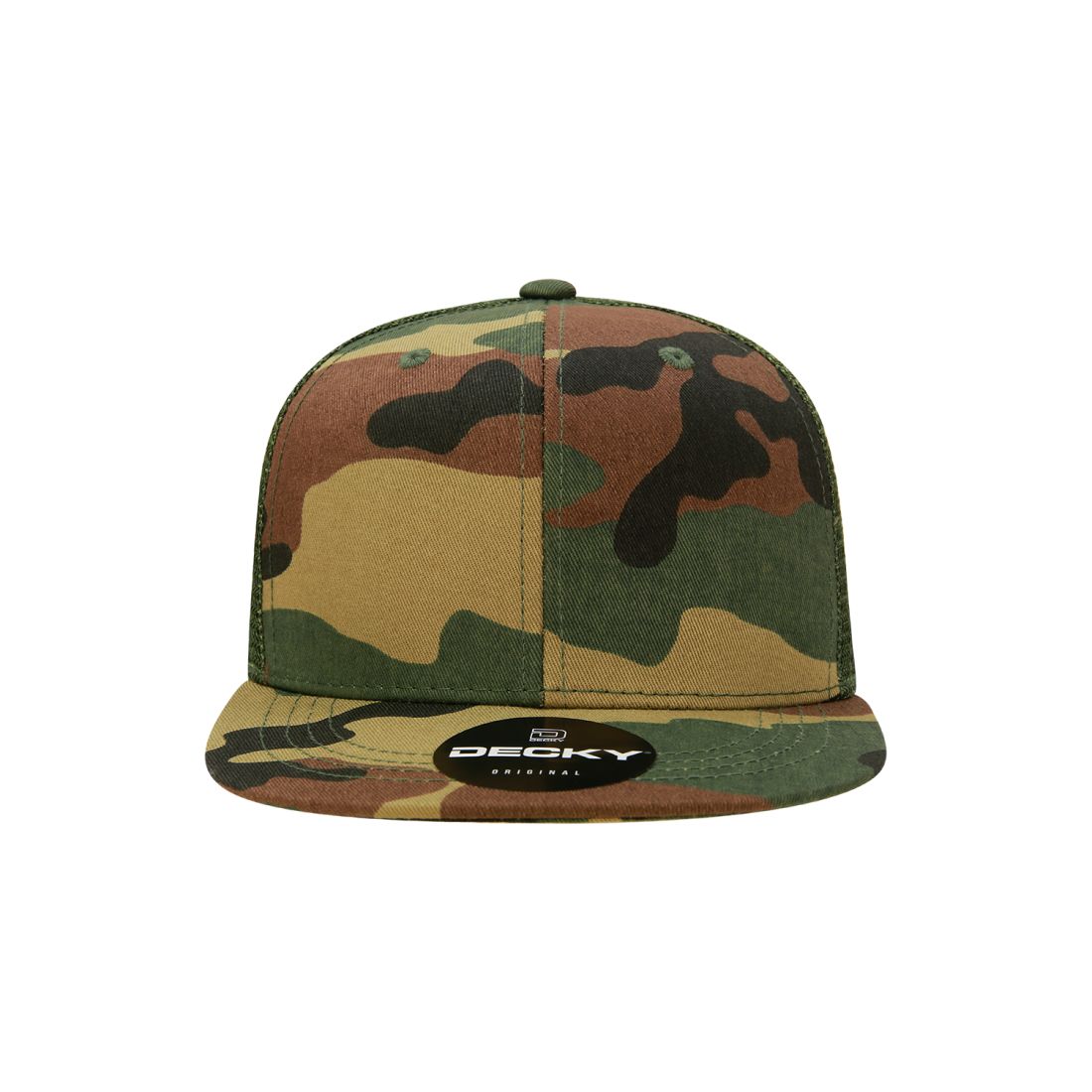 Decky 5010 Youth Kids Trucker Snapback Hats High Profile 6 Panel Flat Bill Caps Wholesale