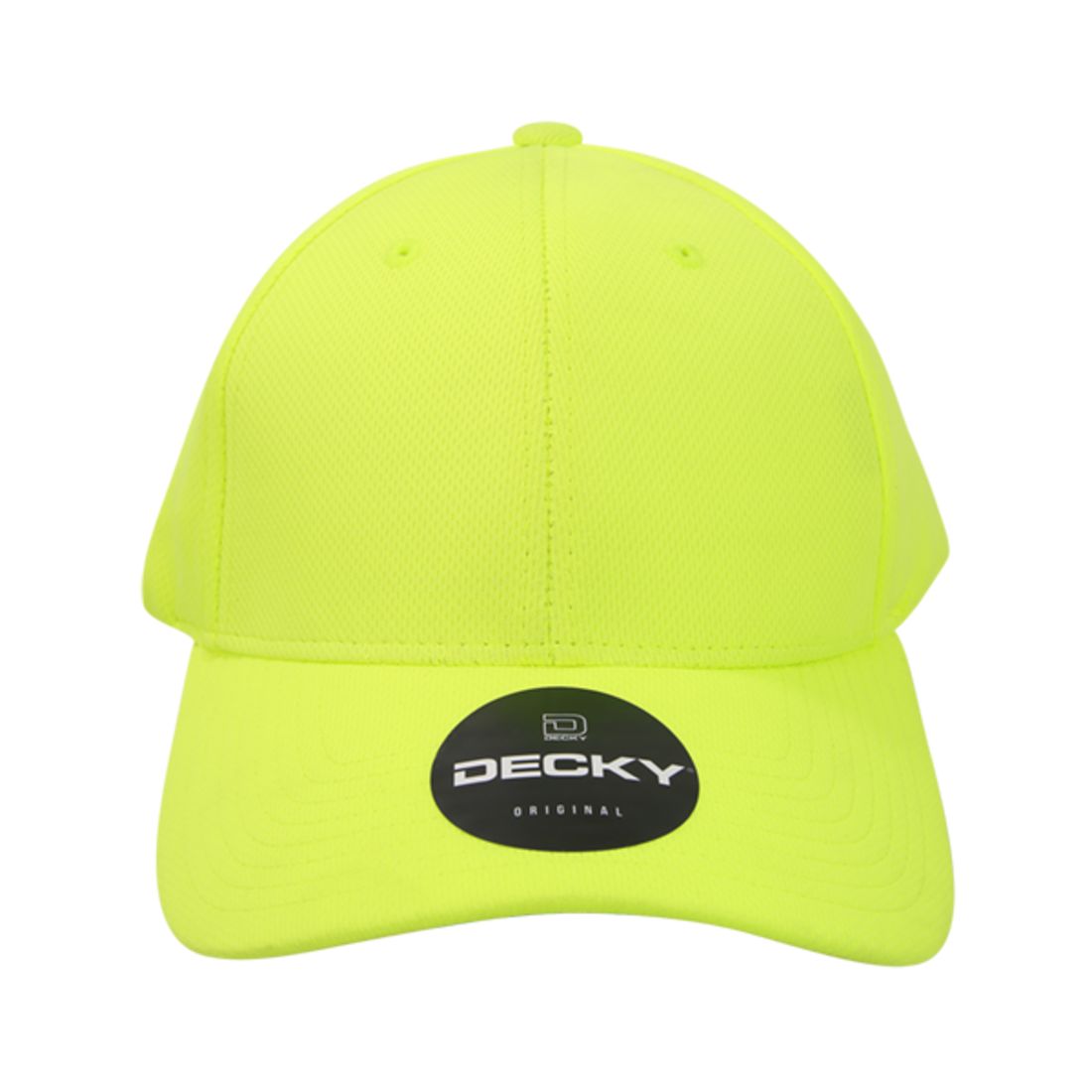 Decky 5101 Structured Mesh Baseball Cap Low Profile 6 Panel Curved Bill Hats Wholesale