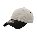 Decky 5120 Womens Relaxed Washed Cotton Hats Low Profile 6 Panel Curved Bill Dad Caps
