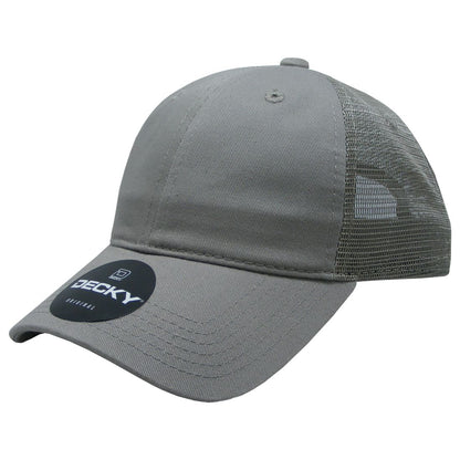 Decky 5122 Womens Relaxed Trucker Hats 6 Panel Curved Bill Baseball Caps