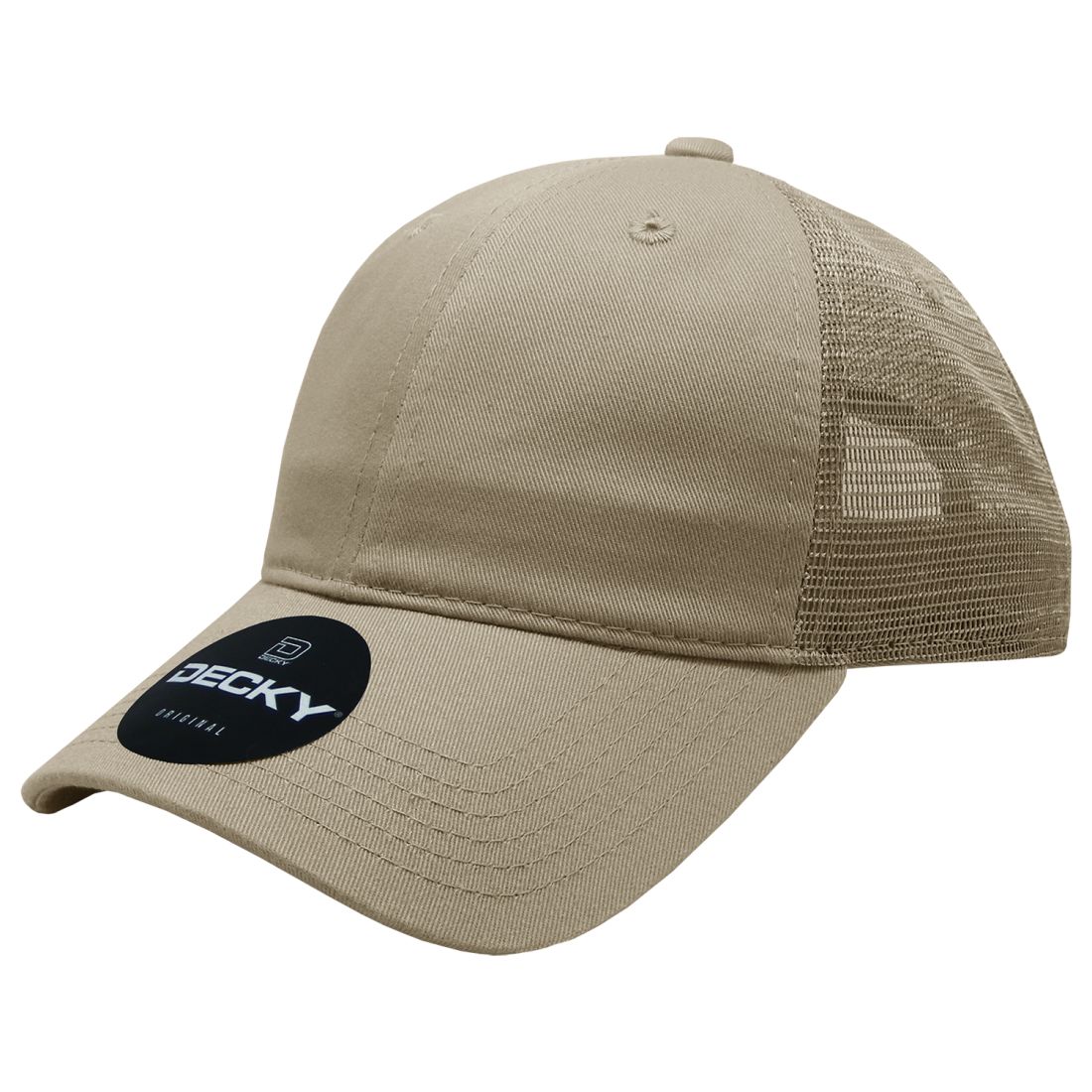 Decky 5122 Womens Relaxed Trucker Hats 6 Panel Curved Bill Baseball Caps