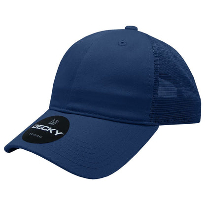 Decky 5122 Womens Relaxed Trucker Hats 6 Panel Curved Bill Baseball Caps