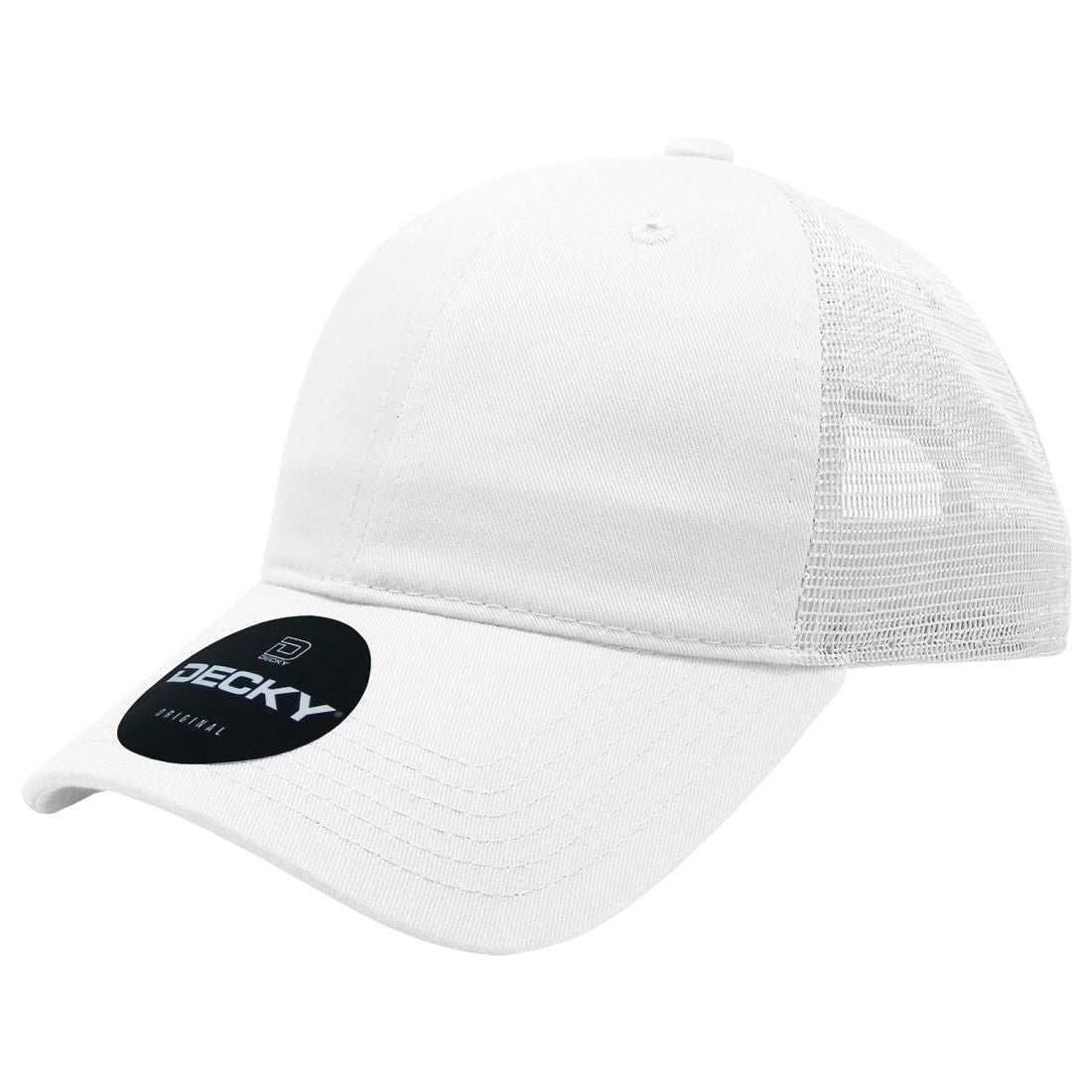 Decky 5122 Womens Relaxed Trucker Hats 6 Panel Curved Bill Baseball Caps