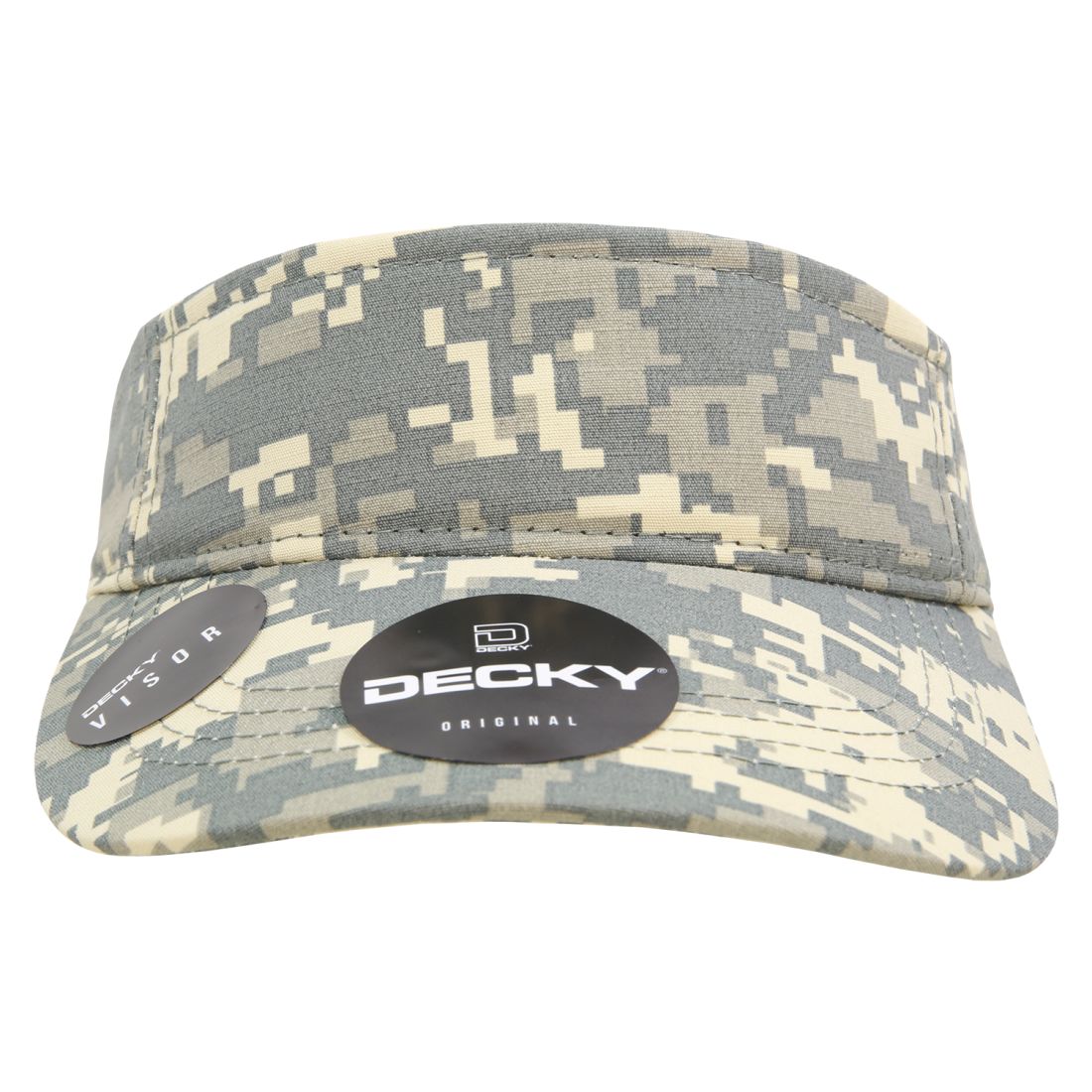 Decky 5302 Ripstop Visor Hats Sun Visors Caps Golf Sports Cotton Unconstructed Wholesale