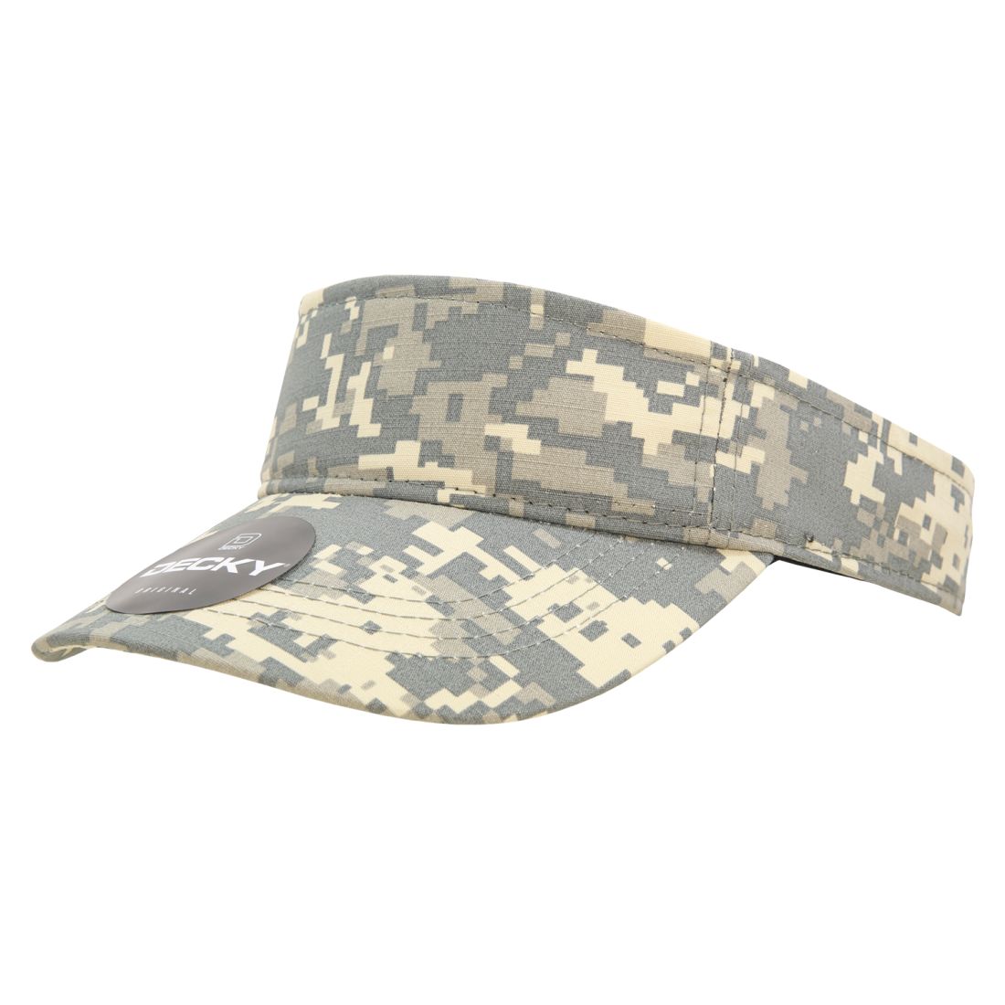 Decky 5302 Ripstop Visor Hats Sun Visors Caps Golf Sports Cotton Unconstructed Wholesale