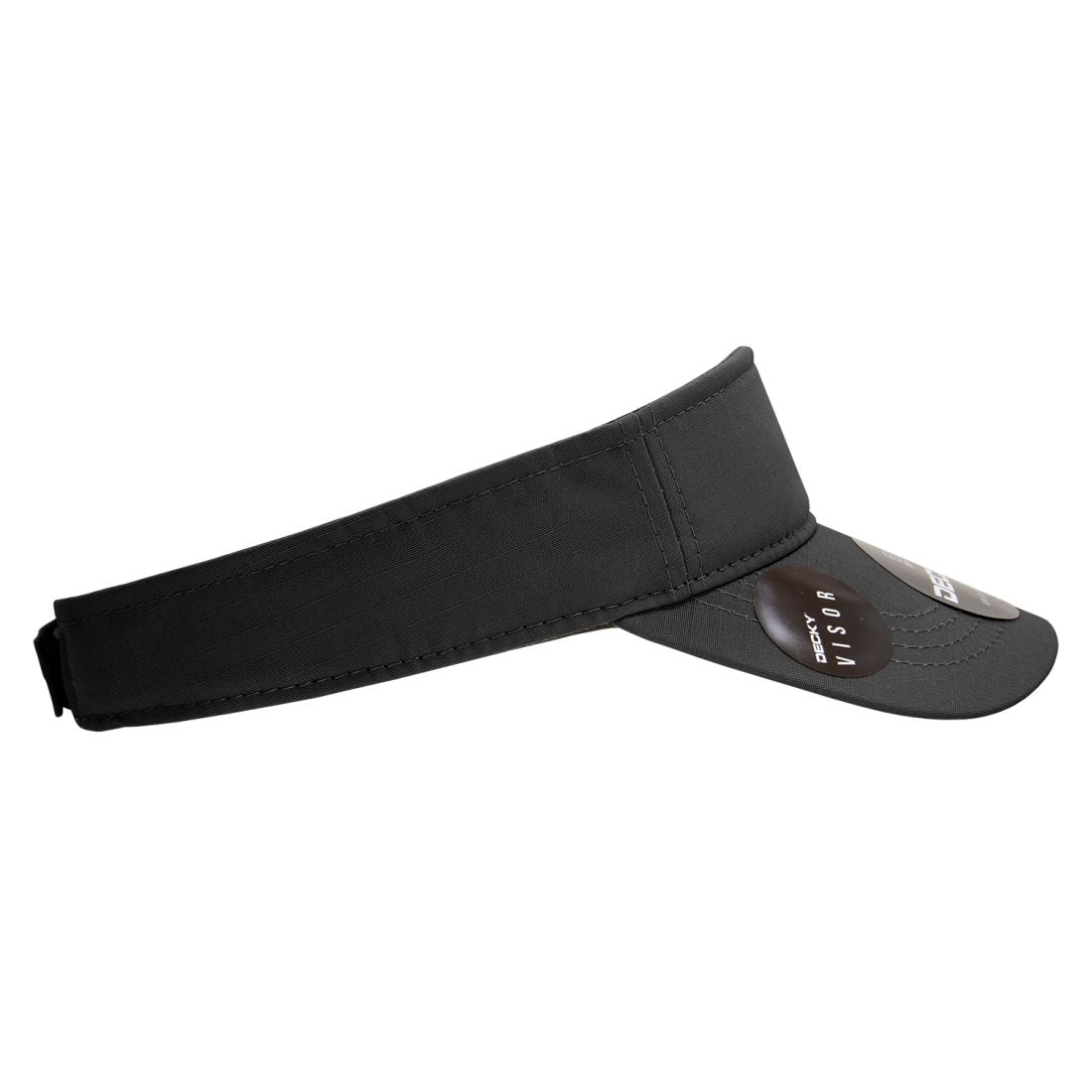 Decky 5302 Ripstop Visor Hats Sun Visors Caps Golf Sports Cotton Unconstructed Wholesale