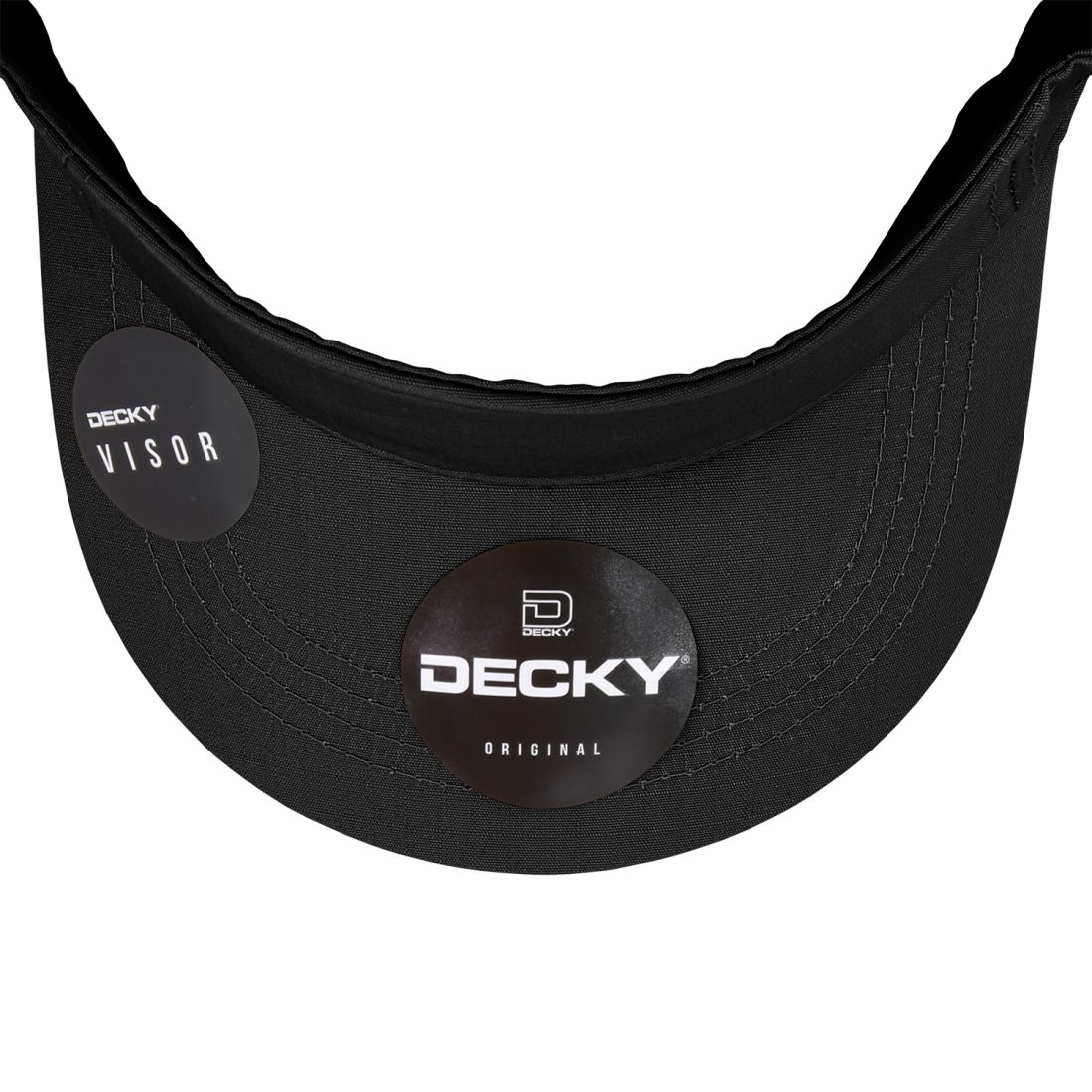 Decky 5302 Ripstop Visor Hats Sun Visors Caps Golf Sports Cotton Unconstructed Wholesale