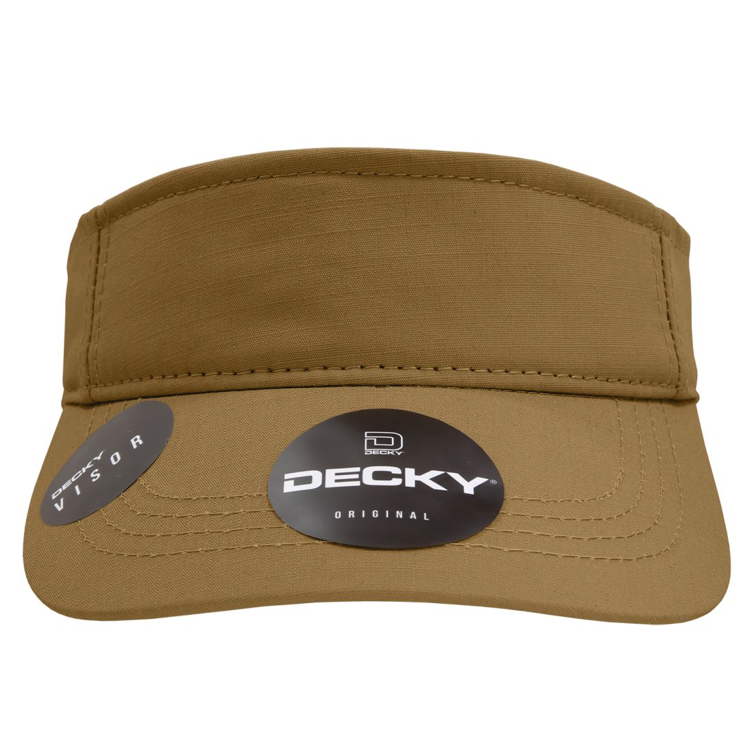 Decky 5302 Ripstop Visor Hats Sun Visors Caps Golf Sports Cotton Unconstructed Wholesale
