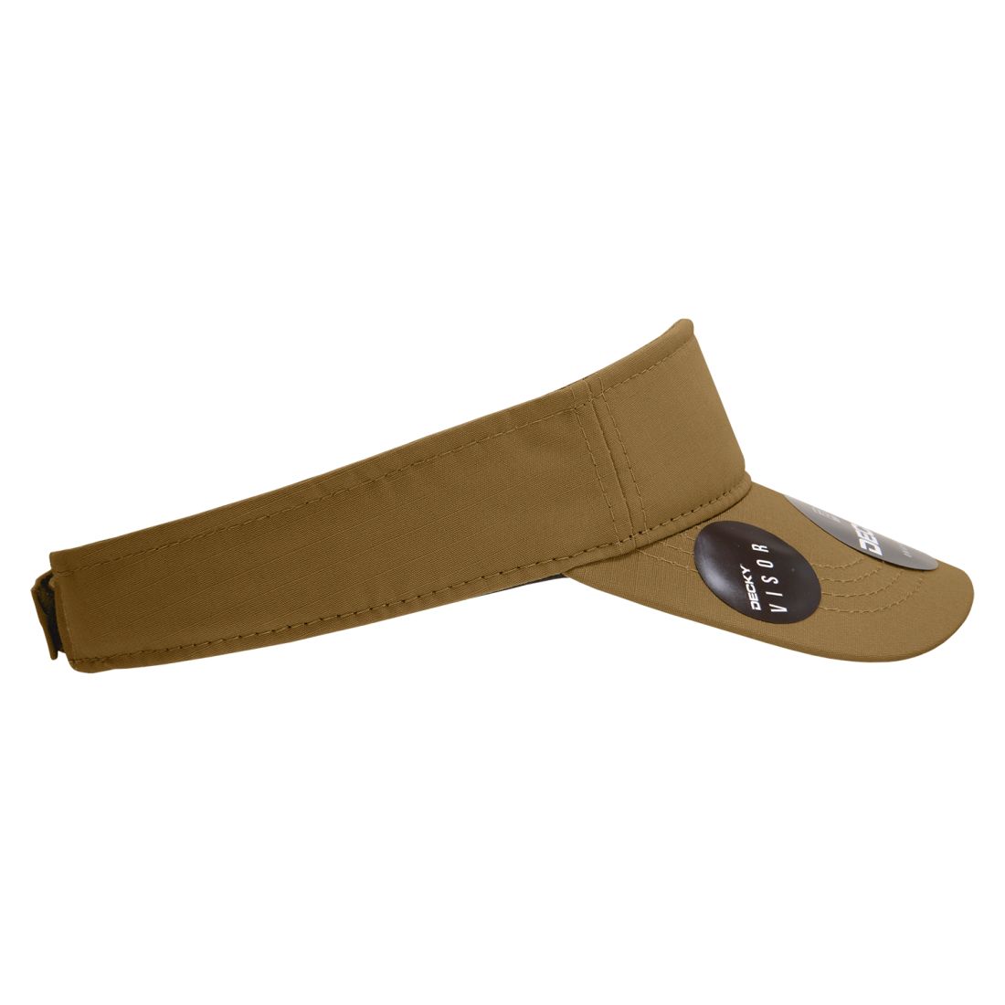 Decky 5302 Ripstop Visor Hats Sun Visors Caps Golf Sports Cotton Unconstructed Wholesale