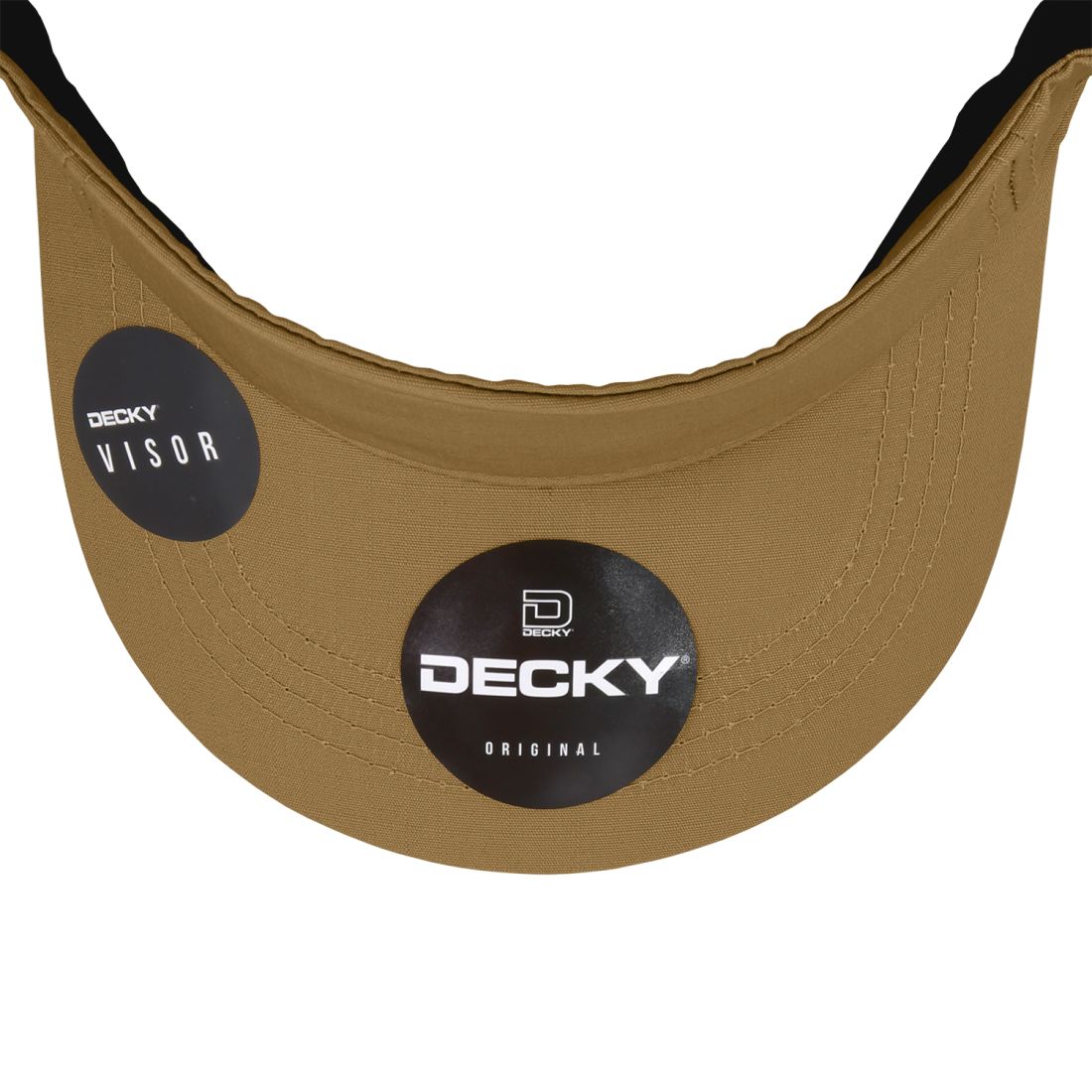 Decky 5302 Ripstop Visor Hats Sun Visors Caps Golf Sports Cotton Unconstructed Wholesale