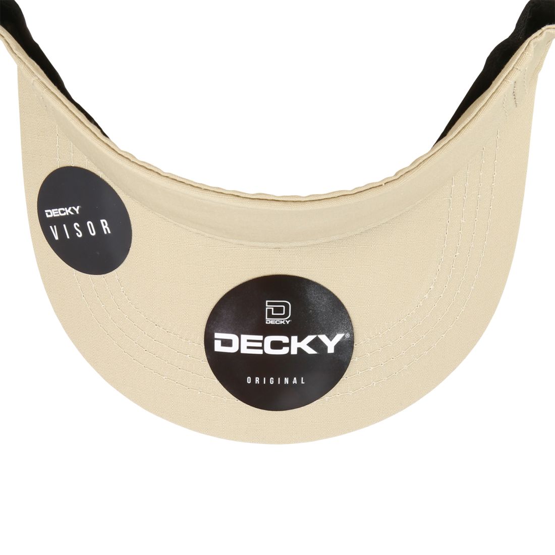 Decky 5302 Ripstop Visor Hats Sun Visors Caps Golf Sports Cotton Unconstructed Wholesale