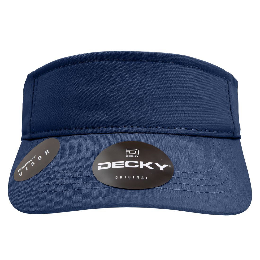 Decky 5302 Ripstop Visor Hats Sun Visors Caps Golf Sports Cotton Unconstructed Wholesale