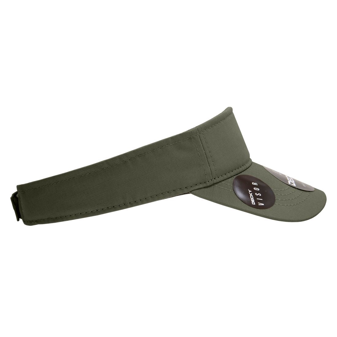 Decky 5302 Ripstop Visor Hats Sun Visors Caps Golf Sports Cotton Unconstructed Wholesale