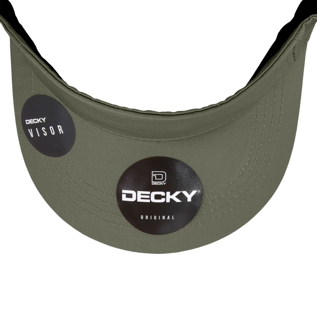 Decky 5302 Ripstop Visor Hats Sun Visors Caps Golf Sports Cotton Unconstructed Wholesale