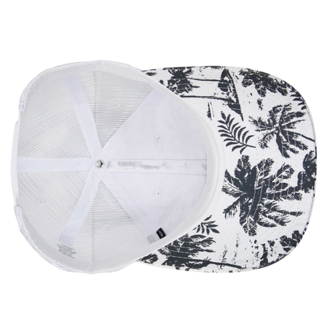 Decky 6000 Tropical Hawaiian Trucker Hats Low Profile 6 Panel Curved Bill Caps Wholesale