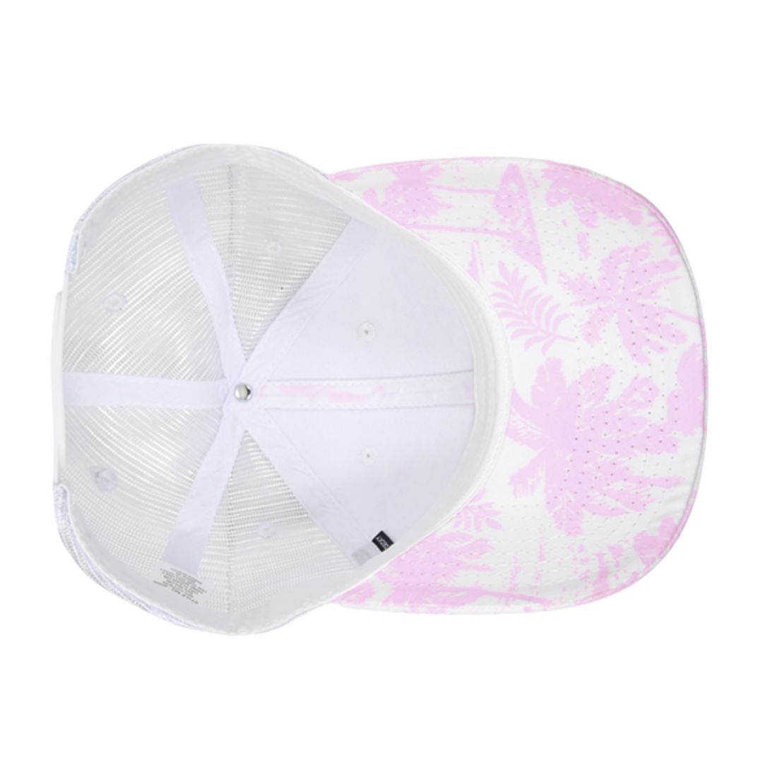 Decky 6000 Tropical Hawaiian Trucker Hats Low Profile 6 Panel Curved Bill Caps Wholesale