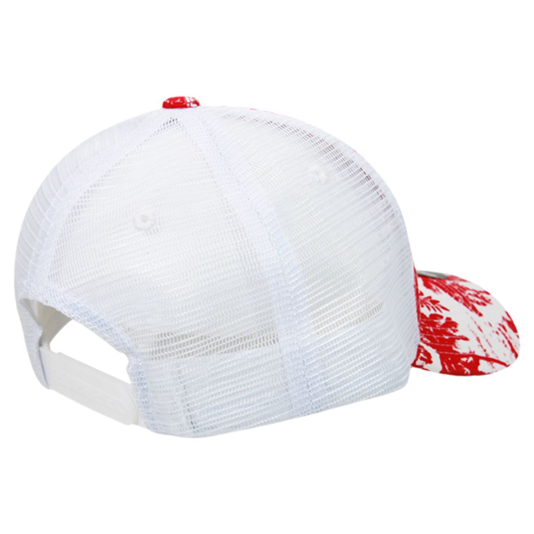 Decky 6000 Tropical Hawaiian Trucker Hats Low Profile 6 Panel Curved Bill Caps Wholesale