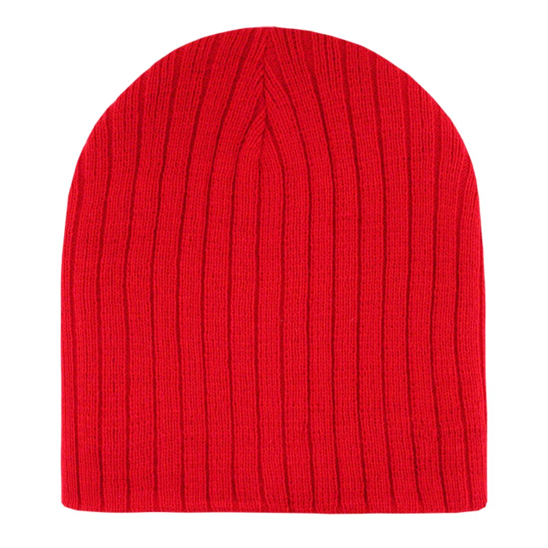 Decky 601 Cable Knit Uncuffed Beanies Hats Soft Ski Winter Warm Caps Wholesale