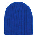 Decky 601 Cable Knit Uncuffed Beanies Hats Soft Ski Winter Warm Caps Wholesale