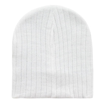 Decky 601 Cable Knit Uncuffed Beanies Hats Soft Ski Winter Warm Caps Wholesale