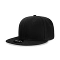 Decky 6020 High Profile Snapback Hats 6 Panel Flat Bill Caps Structured Wholesale