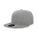 Decky 6020 High Profile Snapback Hats 6 Panel Flat Bill Caps Structured Wholesale