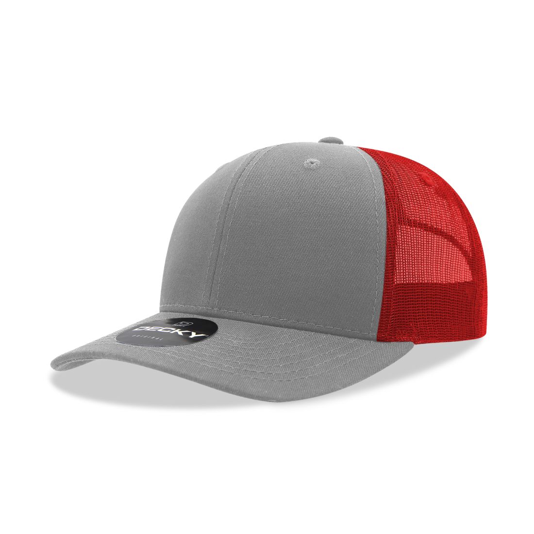 Decky 6021 Mid Profile Trucker Hats 6 Panel Caps Cotton Structured Wholesale - Group B
