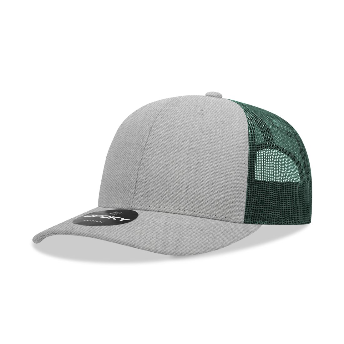 Decky 6021 Mid Profile Trucker Hats 6 Panel Caps Cotton Structured Wholesale - Group B
