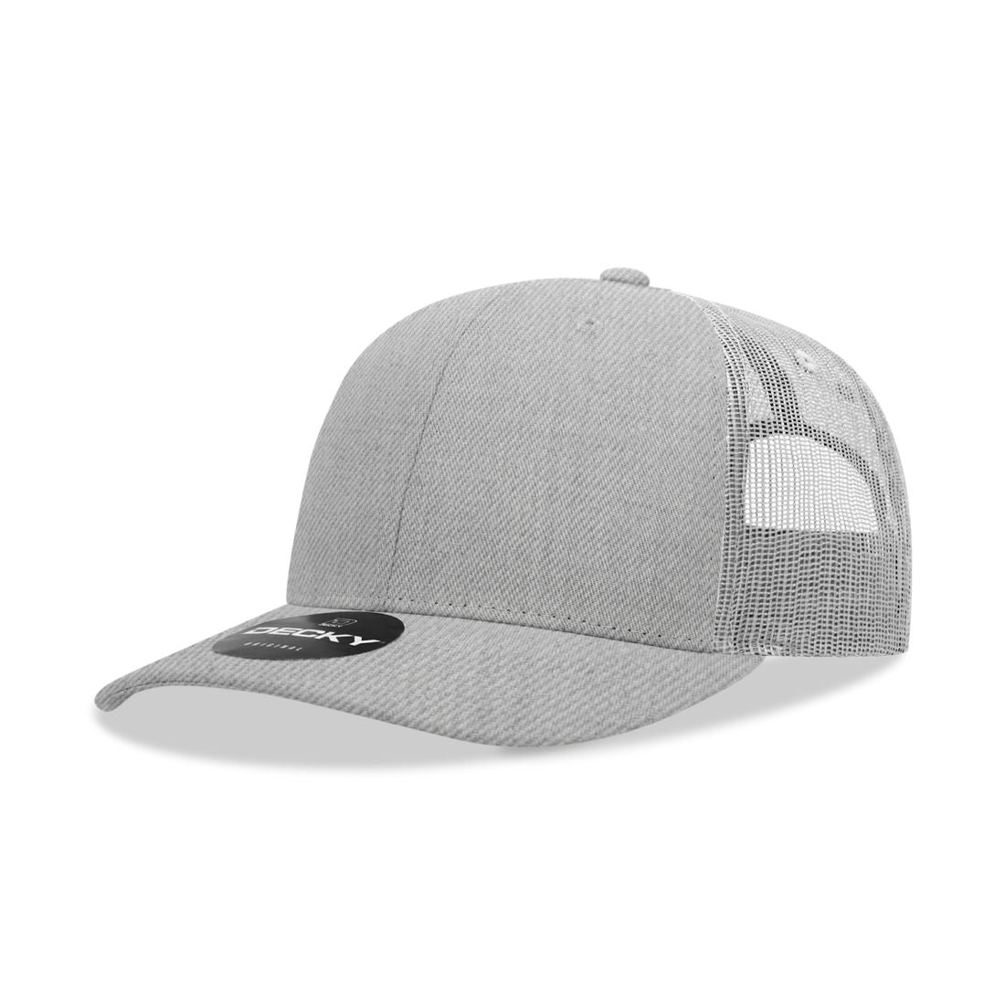 Decky 6021 Mid Profile Trucker Hats 6 Panel Caps Cotton Structured Wholesale - Group B