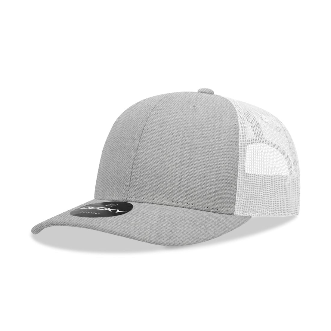 Decky 6021 Mid Profile Trucker Hats 6 Panel Caps Cotton Structured Wholesale - Group B