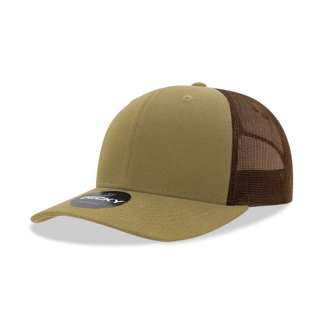 Decky 6021 Mid Profile Trucker Hats 6 Panel Caps Cotton Structured Wholesale - Group B