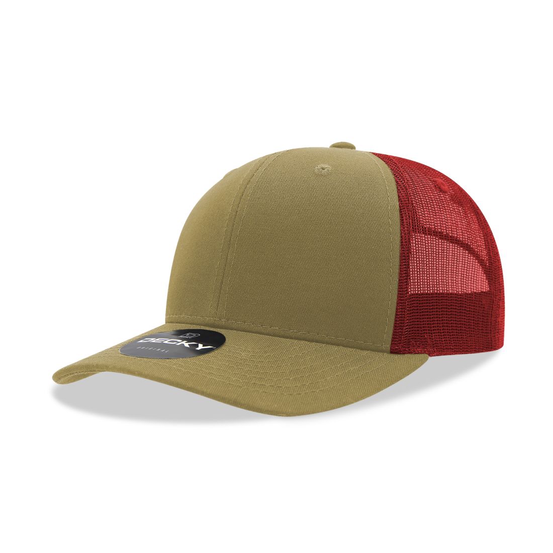 Decky 6021 Mid Profile Trucker Hats 6 Panel Caps Cotton Structured Wholesale - Group B