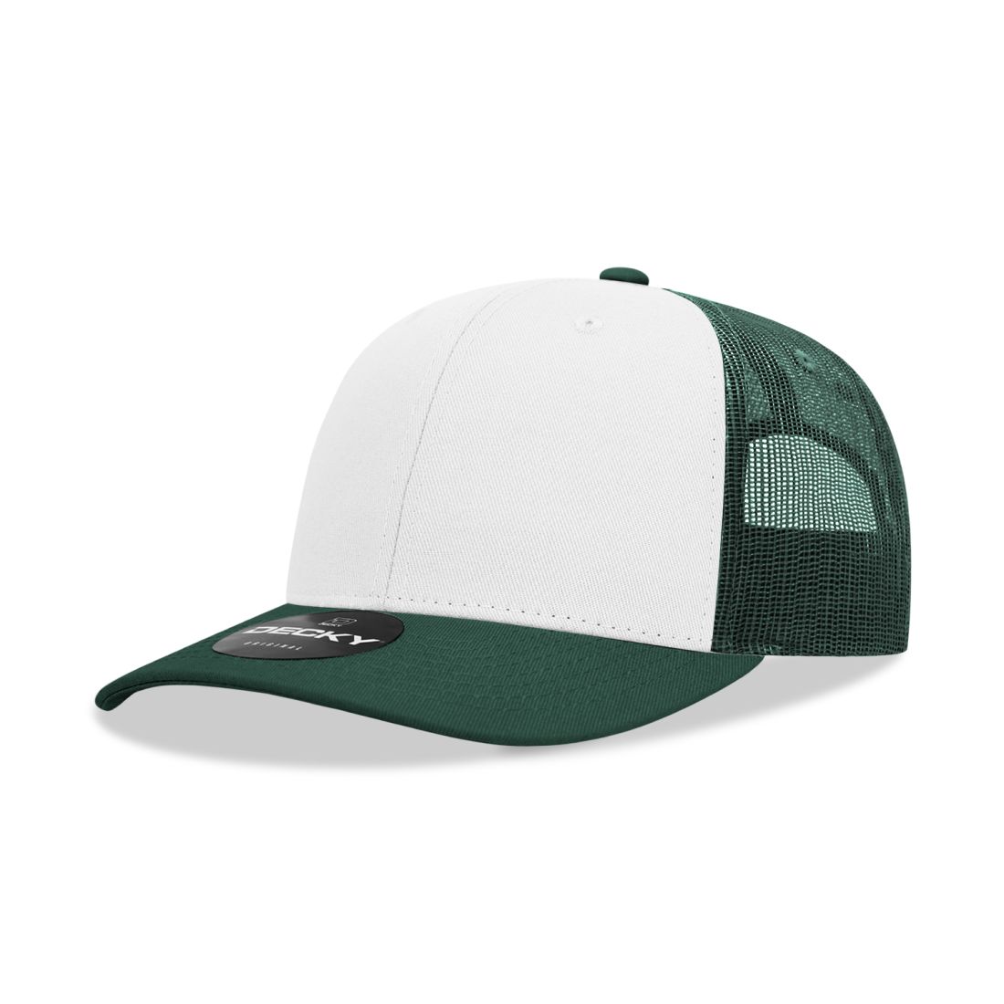 Decky 6021 Mid Profile Trucker Hats 6 Panel Caps Cotton Structured Wholesale - Group B