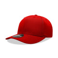 Decky Classic 6022 Mid Profile Structured Hats 6 Panel Curved Bill Snapback Caps