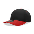 Decky Classic 6022 Mid Profile Structured Hats 6 Panel Curved Bill Snapback Caps