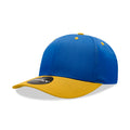 Decky Classic 6022 Mid Profile Structured Hats 6 Panel Curved Bill Snapback Caps